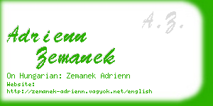 adrienn zemanek business card